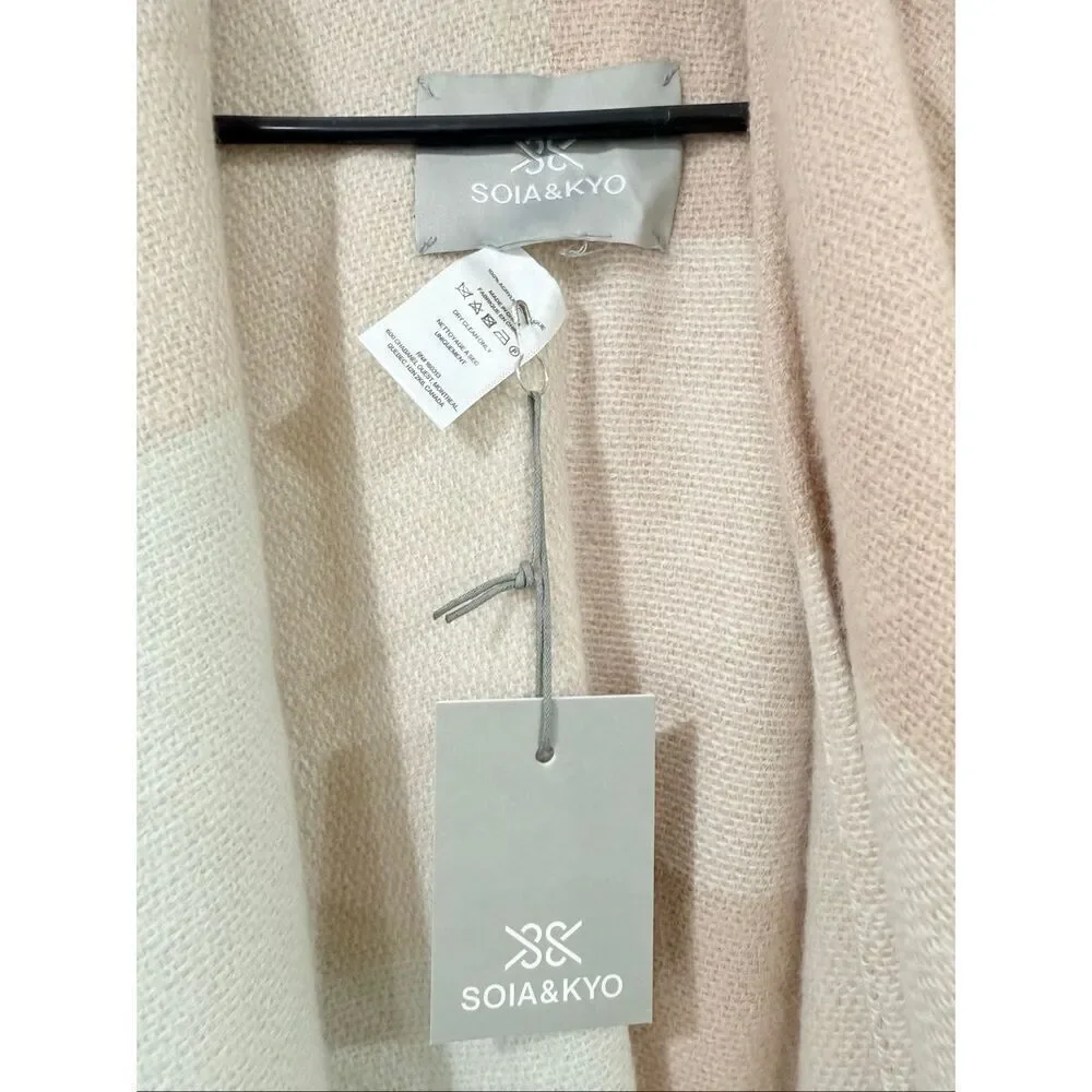 NWT Soia & Kyo Miku Scarfigan Poncho Wrap OS
